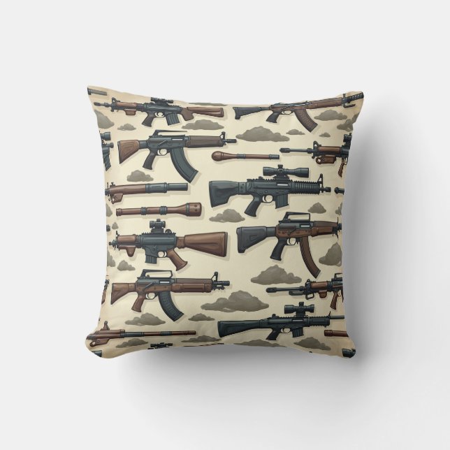 Coussin motif d'arme (Recto)