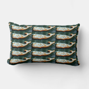 coussin motif de baleines