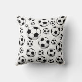 Coussin Motif de ballon de football (Verso)