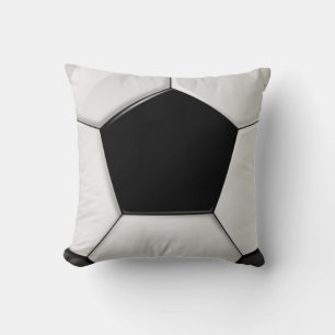 Coussin Motif de ballon de football cool pour lui et elle