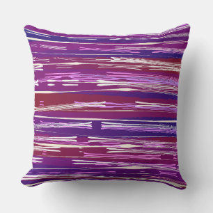 Coussin Motif de bandes