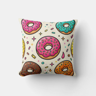Coussin Motif de beignet