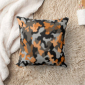 Coussin Motif de Camo Cool de couleur vive (Couverture)