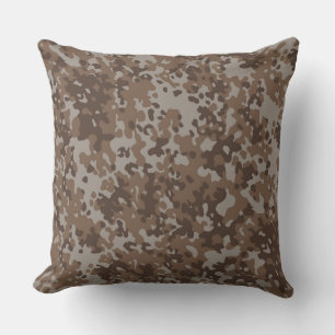 Coussin Motif de Camo de sable du désert