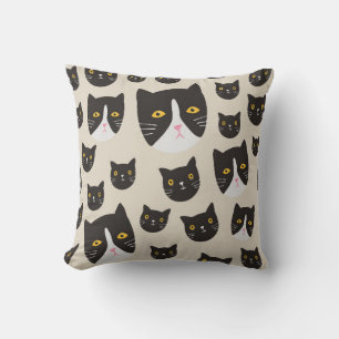 Coussin Motif de chat sans joint/