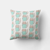 Coussin Motif de chats mignons (Verso)