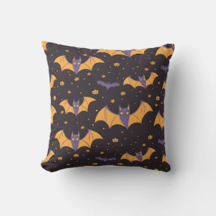 Coussin Motif de chauves-souris