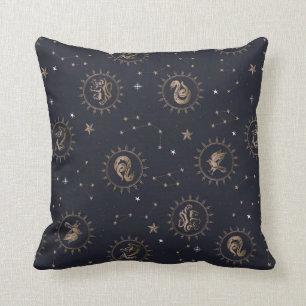 Coussin Motif de constellation des blasons des maisons de