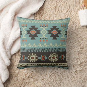 Coussin Motif de couverture natif