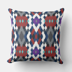Coussin Motif de croûte de poisson coloré mignon