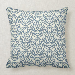 Coussin Motif de damassé sur l'arrière - plan 2 de