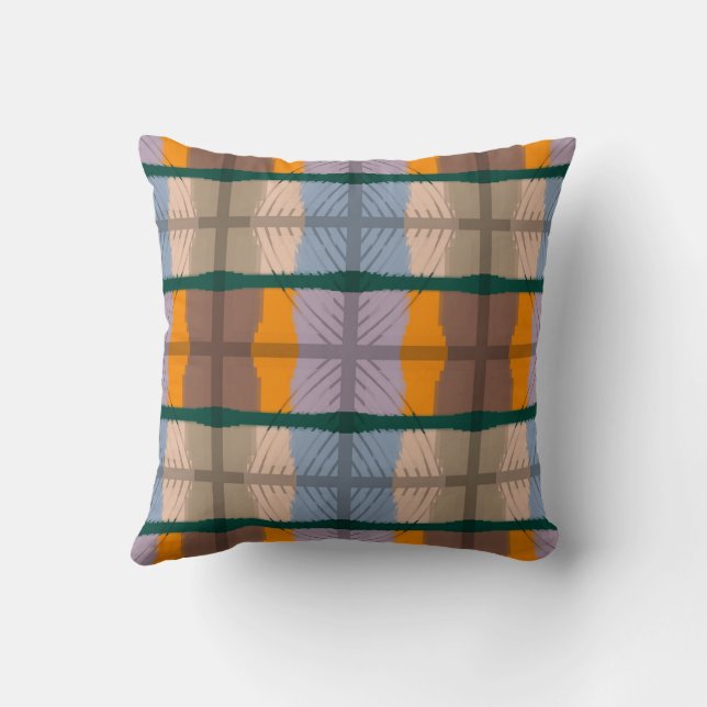 Coussin Motif de détection miroir empilable (Verso)