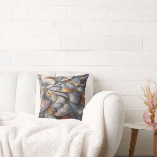 Coussin Motif de feuille Ginkgo pour impression protégée