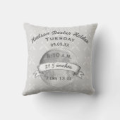 Coussin Motif de flèche vers le haut et le bas du soleil (Verso)