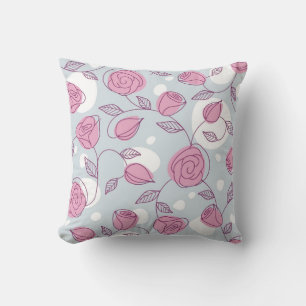 Coussin Motif de fleurs