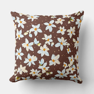 Coussin Motif de fleurs