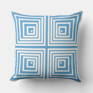 Coussin Motif de formation Blue & White Star - Pillow