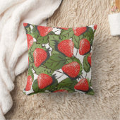 Coussin Motif de fraises (Couverture)