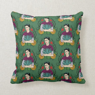 Coussin Motif de Frida Kahlo MI Mexique Lindo
