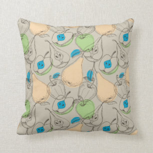 Coussin Motif de fruits