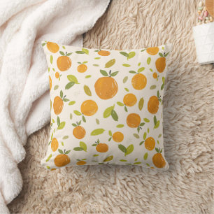 Coussin Motif de fruits cuits à la chair