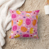 Coussin Motif de gelée sucrée (Couverture)