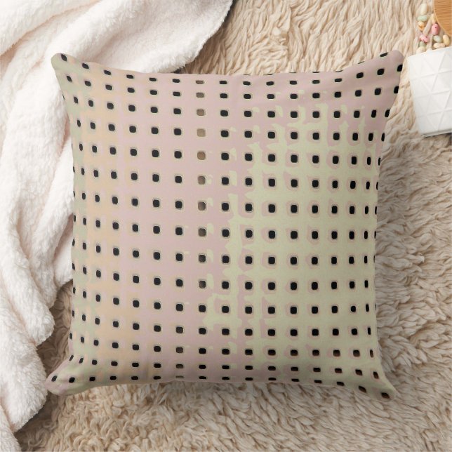 Coussin Motif de grille à partir d'une chaise (Couverture)