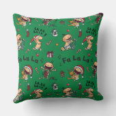 Coussin Motif de hymnes de louange de chant de bébé (Verso)