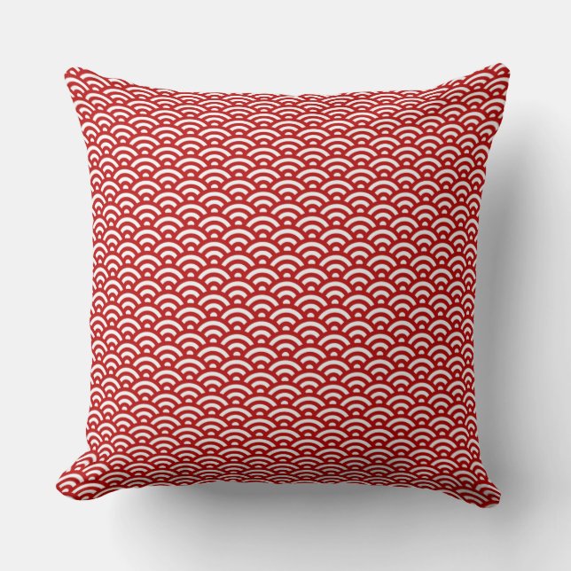 Coussin Motif de Japonais (Recto)