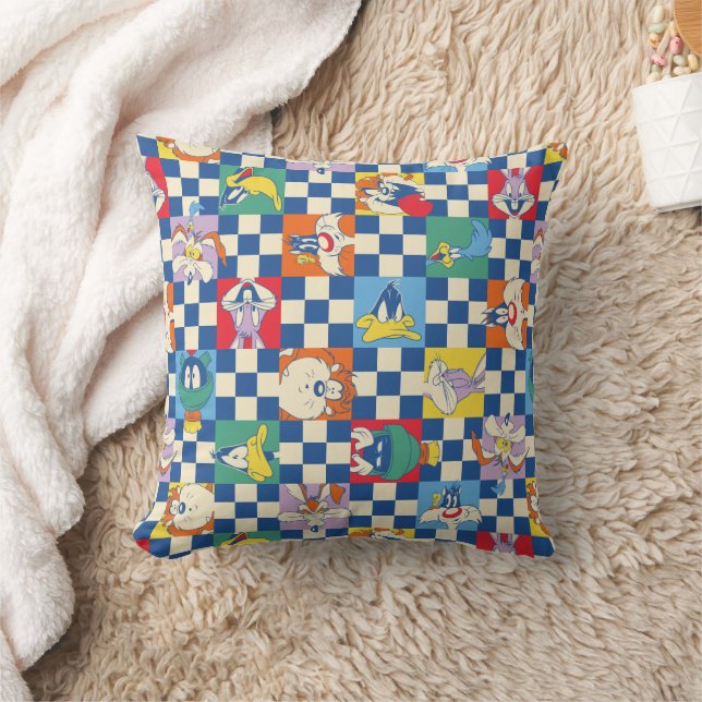 Coussin Motif de jeton couleur LOONEY TUNES™ Checker (Couverture)