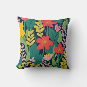 Coussin Motif de jungle