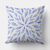 Coussin Motif de la Chinoiserie Bleu & Blanc - Design Clas (Recto)