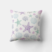 Coussin Motif de la coque de poisson rouge Starfish (Verso)