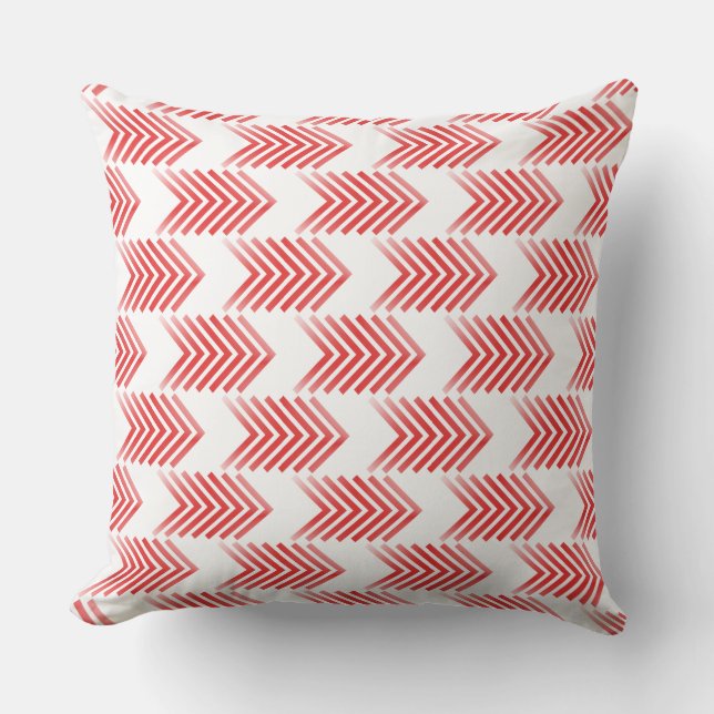 Coussin Motif de la flèche de la tribu rouge (Recto)