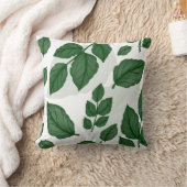 Coussin Motif de la nature sans voile vert (Couverture)