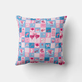 Coussin Motif de la Saint-Valentin (Verso)