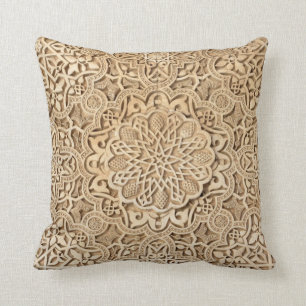 Coussin motif de l'Alhambra