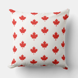 Coussin Motif de l'emblème Feuille d'érable Canada-24105
