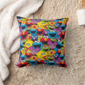 Coussin Motif de l'équipe de la Rue Sésame (Couverture)