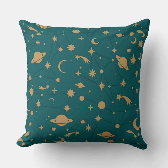 Coussin Motif de l'espace (Recto)