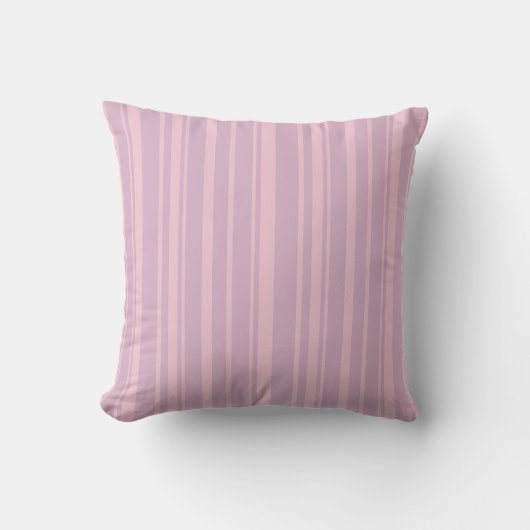 Coussin Motif de ligne violet et rose (Recto)