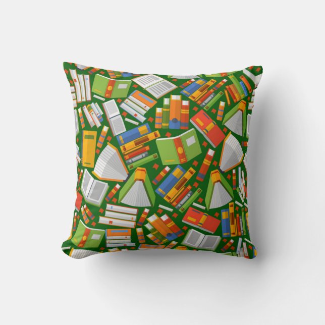 Coussin Motif de livre (Recto)