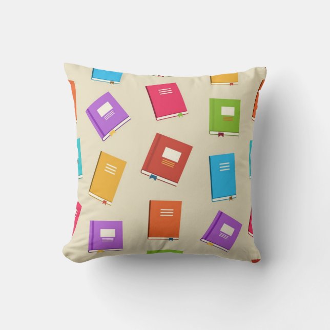 Coussin Motif de livre (Recto)