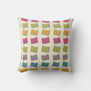 Coussin Motif de livre