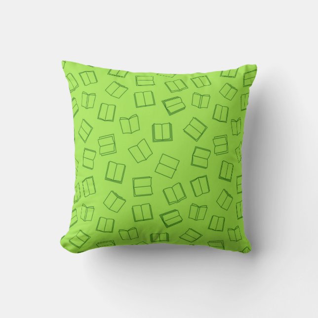 Coussin Motif de livre (Recto)
