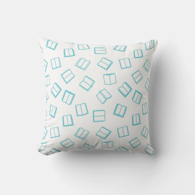 Coussin Motif de livre (Recto)