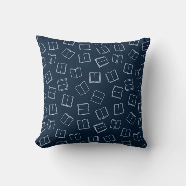 Coussin Motif de livre (Recto)