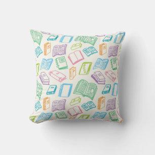 Coussin Motif de livre