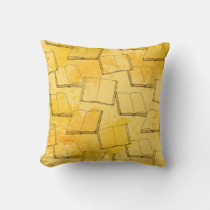 Coussin Motif de livre