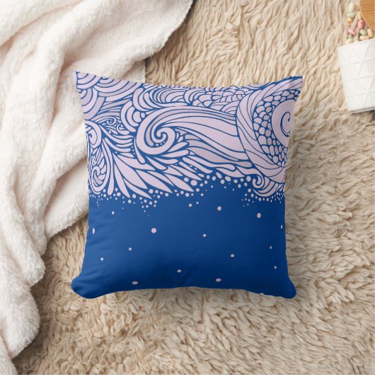 Coussin Motif de neige (Couverture)